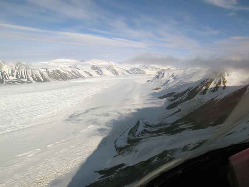 Priestley Glacier, northern Victoria Land (Antarctica).