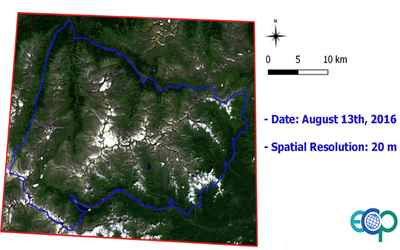 Copernicus Sentinel-2A real-colour image © Contains modified Copernicus Sentinel-2A data (2016) processed by CNR-IIA for ECOPOTENTIAL