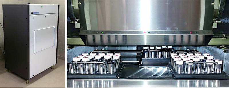 Strumento per la scintillazione liquida “Quantulus" e vassoi di carico campioni per scintillazione liquida