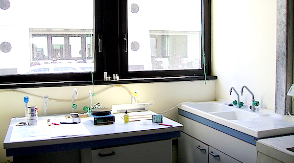 The Micropaleontology Laboratory at IGG-CNR.